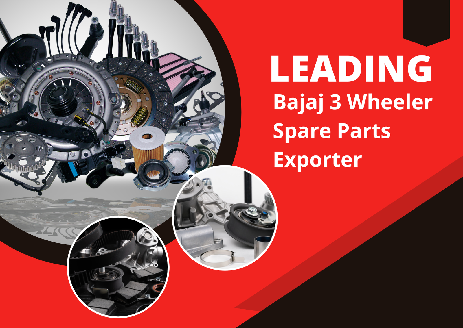 Bajaj 3 Wheeler Spare Parts